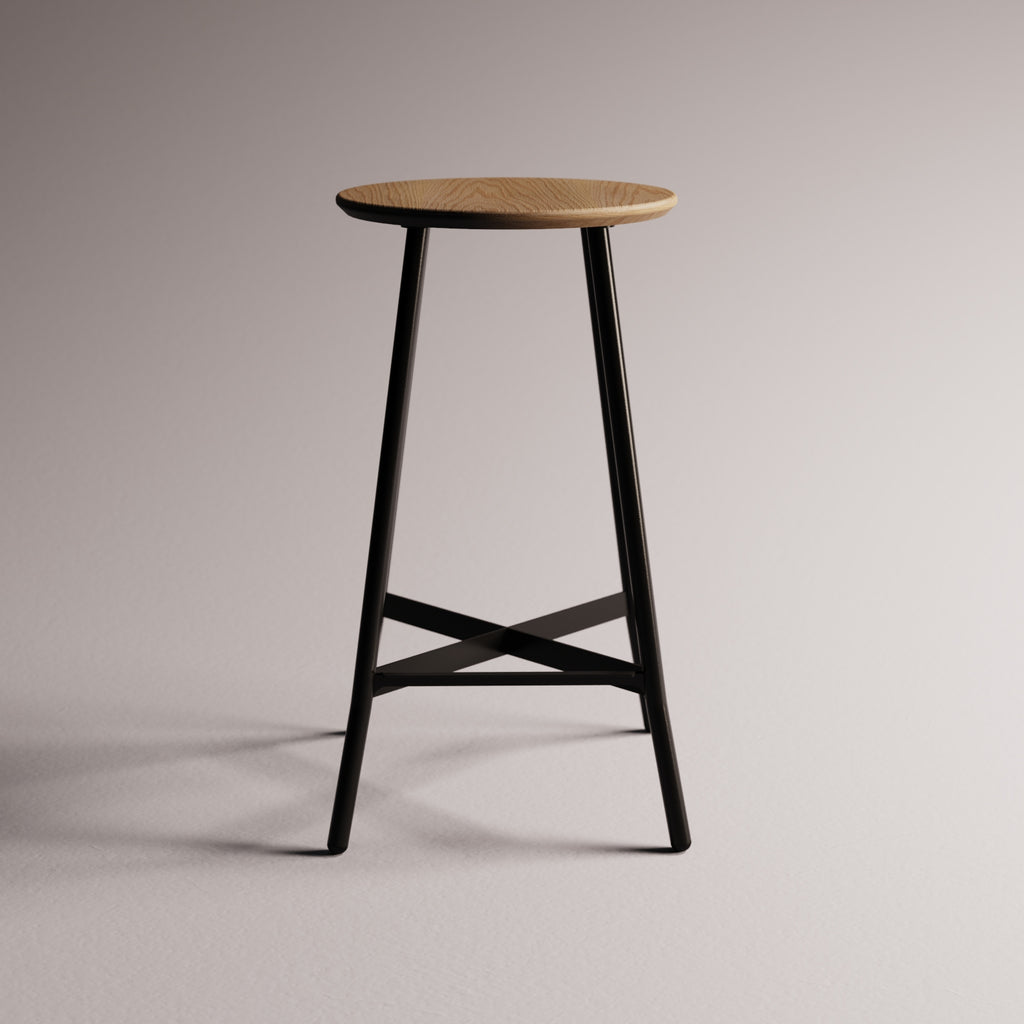 Moth High Stool - Hunt Furniture