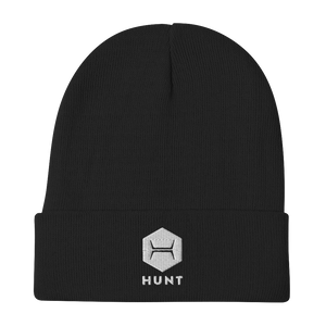 Open image in slideshow, Hunt Embroidered Beanie - Hunt Furniture
