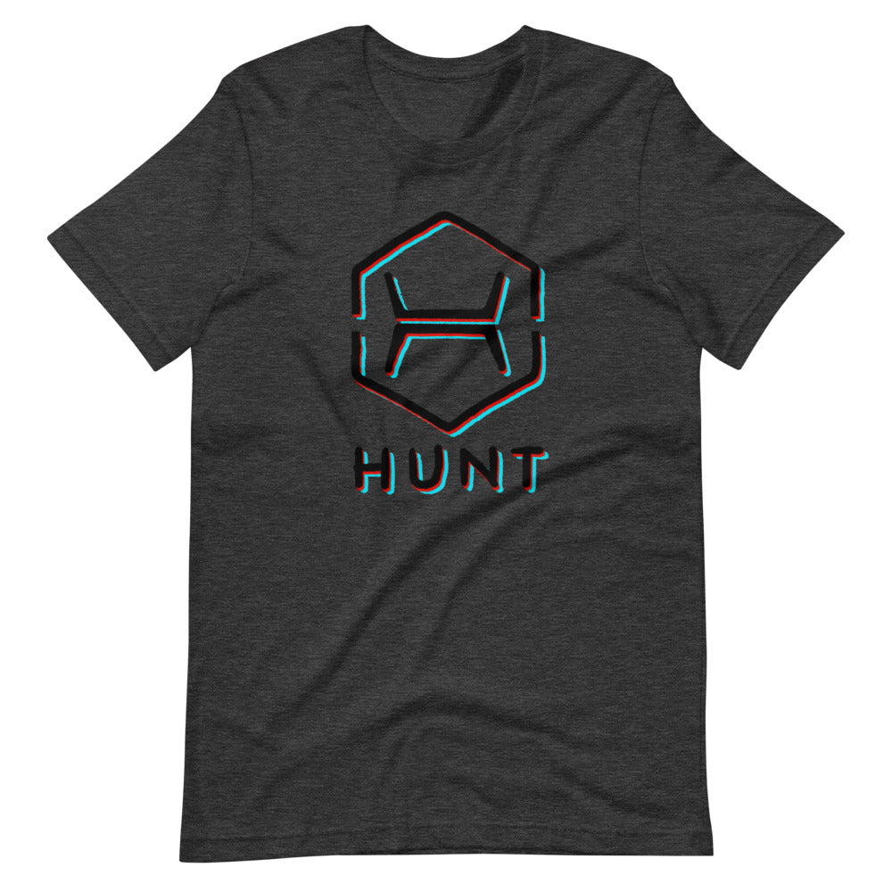 3D Hunt - Short-Sleeve Unisex T-Shirt - Hunt Furniture