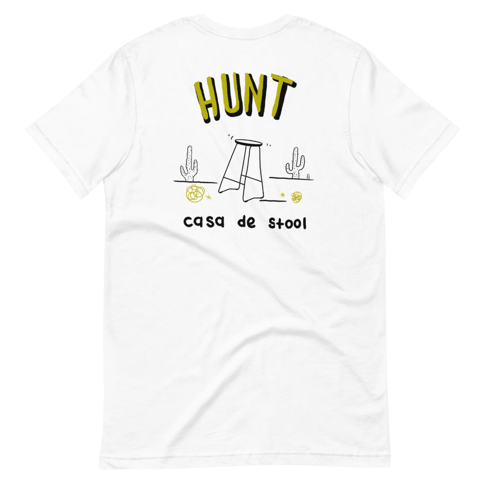 Casa de stool — Short-Sleeve Unisex T-Shirt - Hunt Furniture